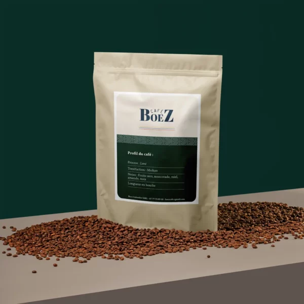Café Jericó BOEZ en sachet café de spécialité