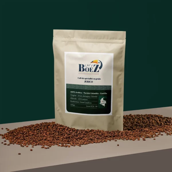 Café Jericó BOEZ en sachet café de spécialité