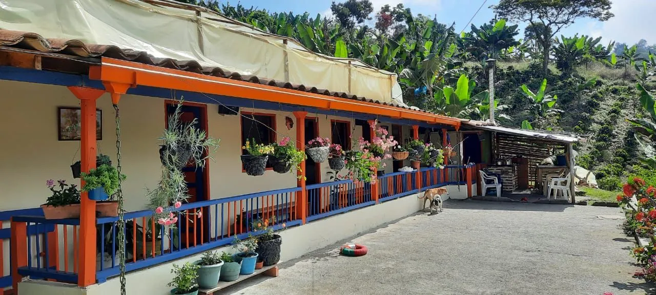 Maison traditionnelle colombienne