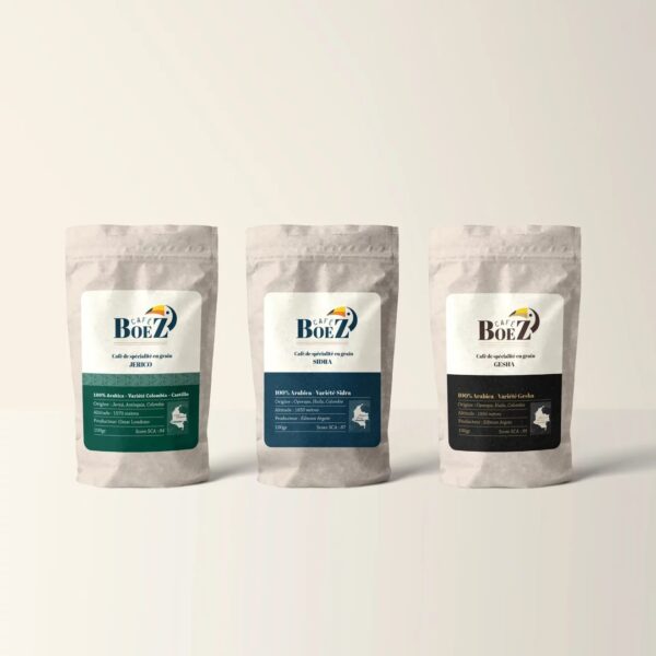 Pack découverte café colombien (3x50g) - Jérico/ Sidra / Gesha